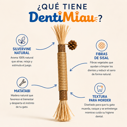 DentiMiau™ | Pack de Sticks Dentales para tu gato