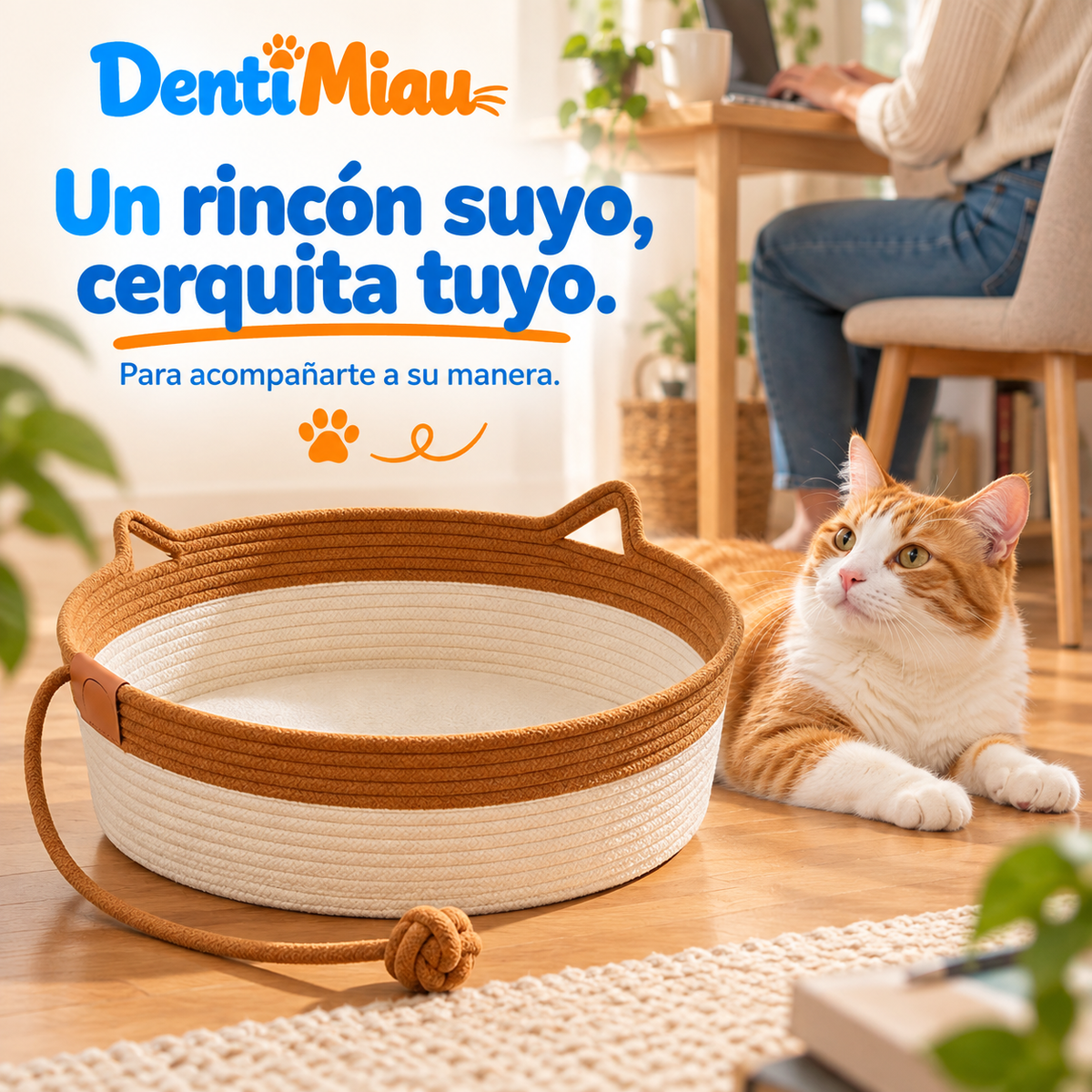 NidoMiau™ | Cama para gatos + almohadón de regalo 🎁