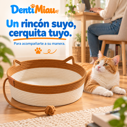 NidoMiau™ | Cama para gatos + almohadón de regalo 🎁