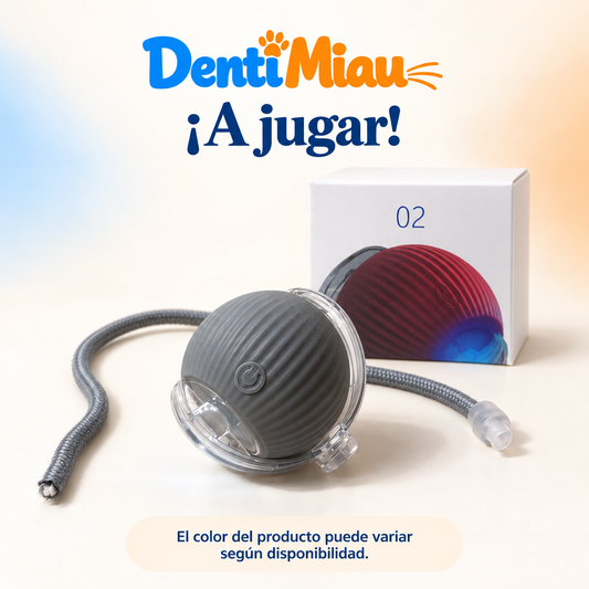Juguete Pelota Interactiva Inteligente Recargable Para Gatos