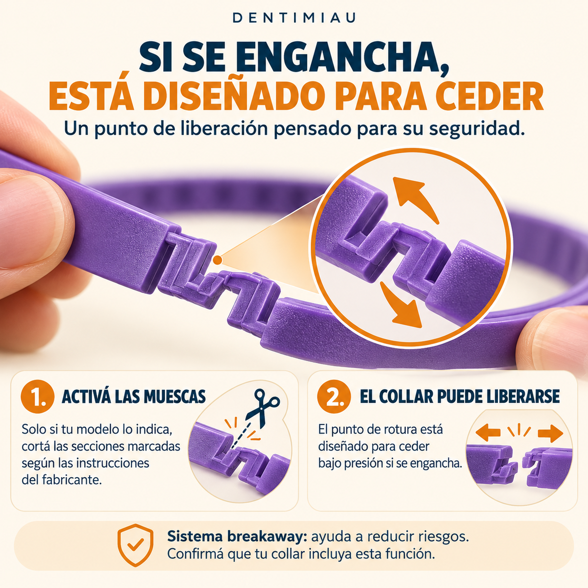 CalmaMiau™ | Collar calmante para gatos · Caja de 4